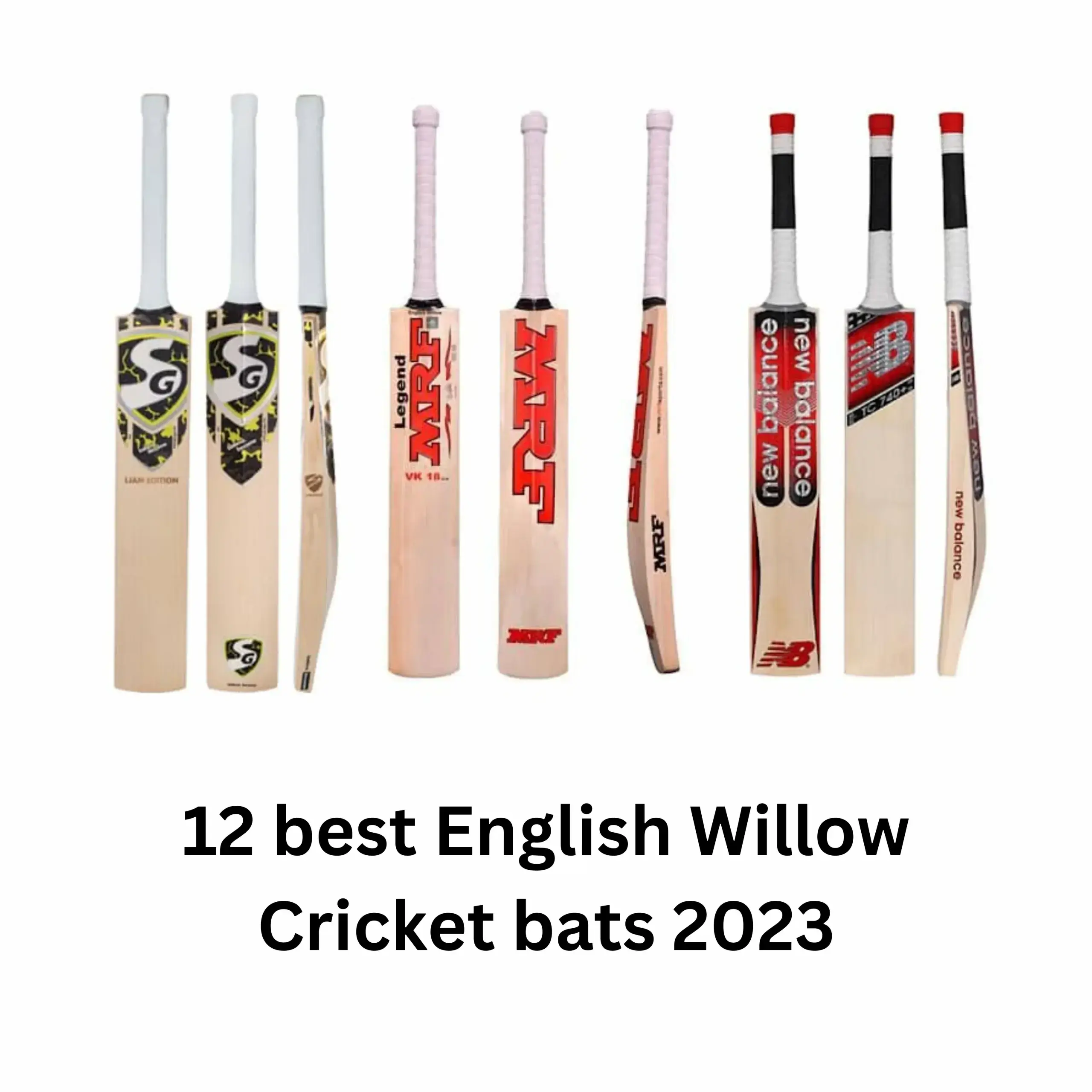 12 Best English Willow Cricket Bat 2023: - Cricket News