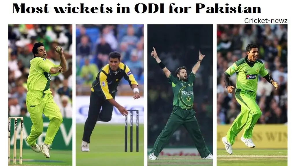 Most Wickets in ODI for Pakistan in Cricket History