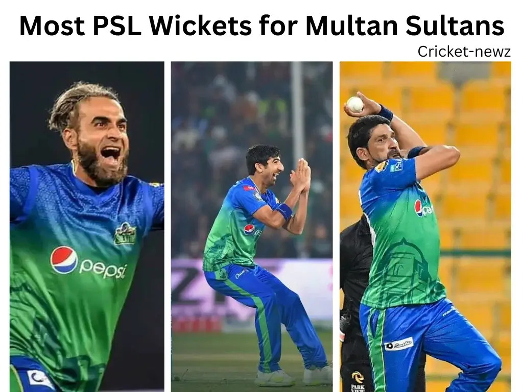 Most PSL Wickets For Multan Sultans